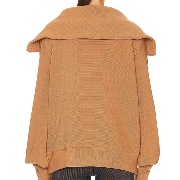 NWT Varley Vine Half Zip Sweatshirt in Rye XS - Picture 3 of 4